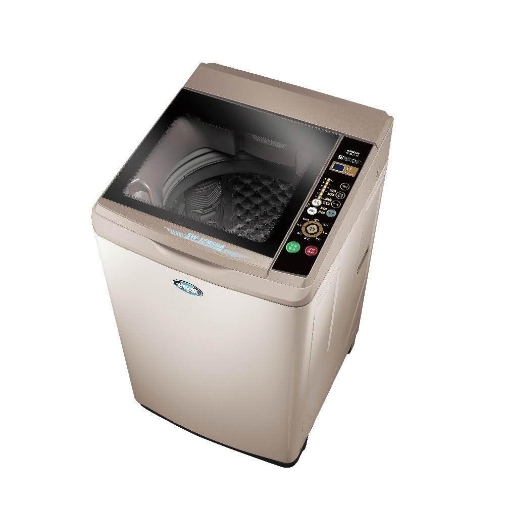 【SANLUX 台灣三洋】12公斤強化玻璃上蓋香檳金色洗衣機SW-12NS6A