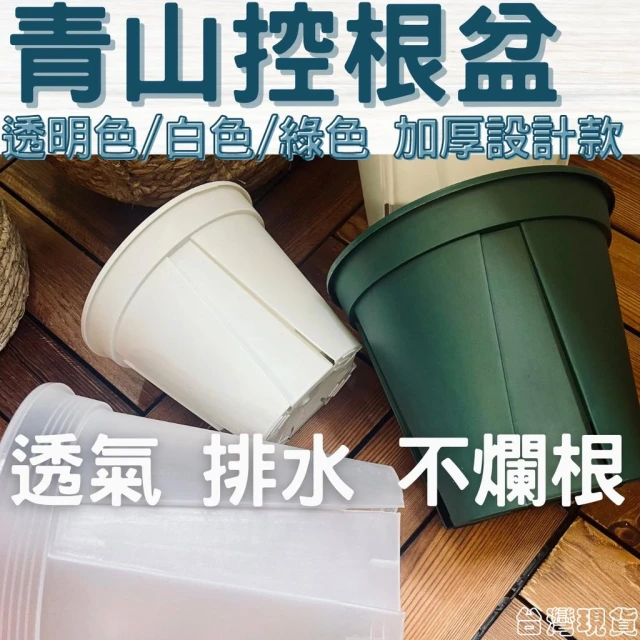 沐晨植物園｜青山盆 控根盆 白色花盆 透氣花盆 透明花盆 塑膠花盆 托盤 園藝 花盆 小花盆 加侖盆 尺寸齊全