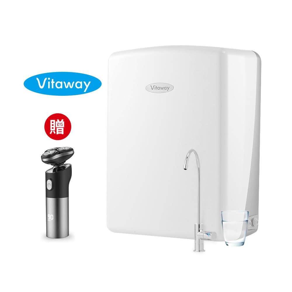 【Vitaway】維他惠養生活水機 全新二代水機 陳月卿推薦 奈米好水 7道濾心 可生飲 保固2年(免費到府安裝)贈日本4D浮動電動刮鬍