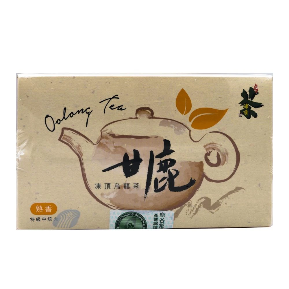 農會】鹿谷農會凍頂烏龍茶特選禮盒-中火X1盒(150g-盒.春茶/冬茶)