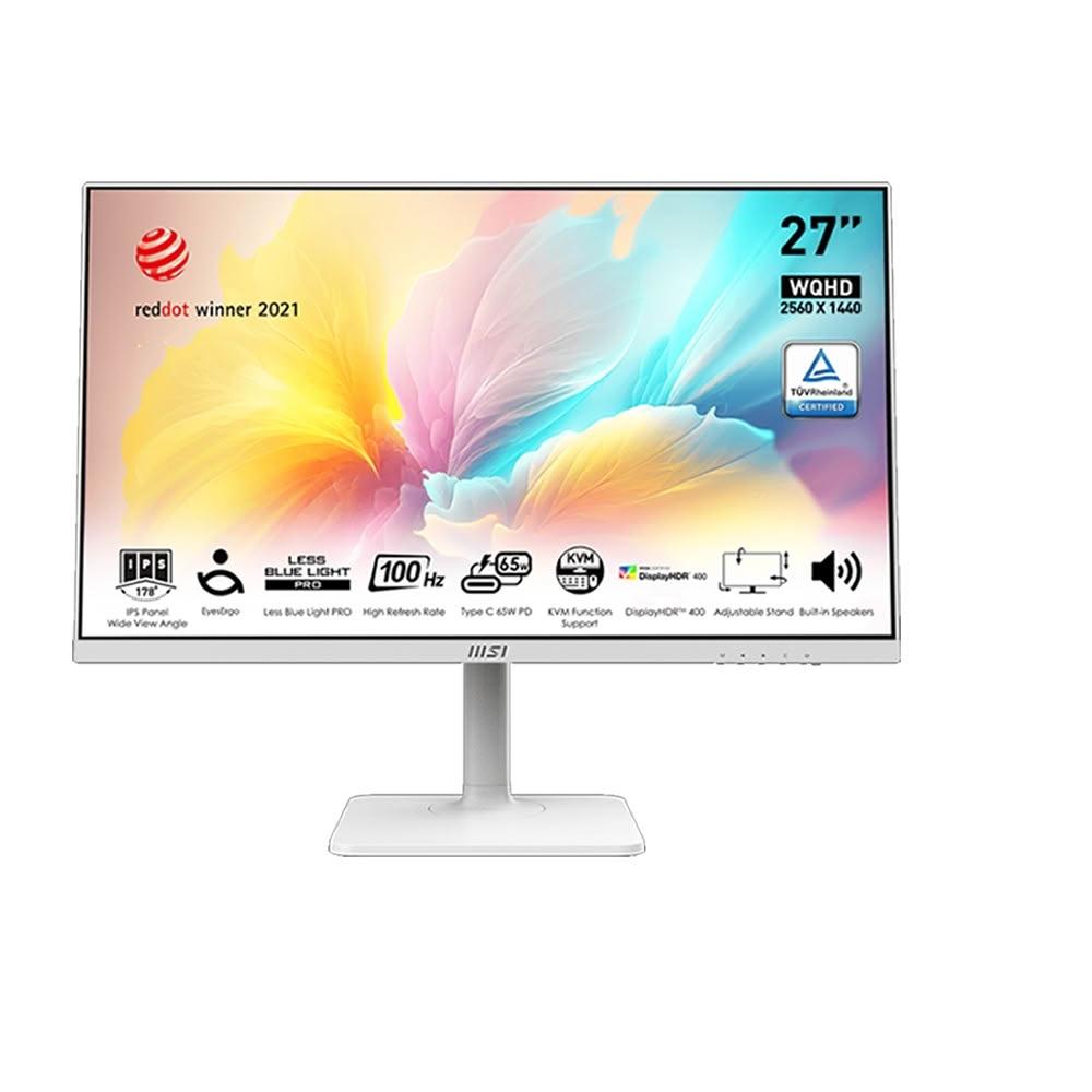 【MSI 微星】MSI 微星 MD272QXPW 電腦螢幕 27吋 2K IPS 100Hz 液晶螢幕 LCD 電競螢幕 內建喇叭