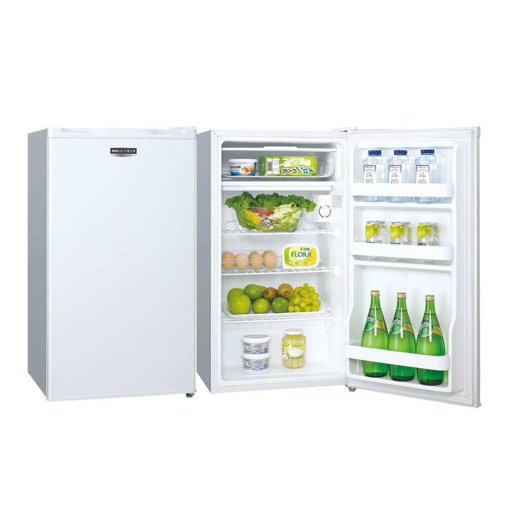 【SANLUX 台灣三洋】98公升 一級能效 定頻單門冰箱 /台 SR-C98A1