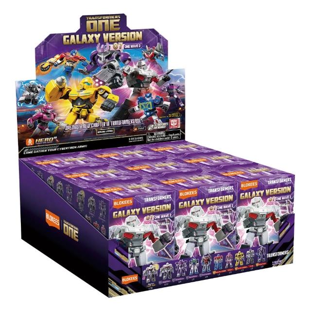 BLOKEES】布魯可變形金剛-可動積木公仔群星版一盒9入款正版公司貨