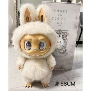 POPMART 泡泡瑪特】LABUBU Zimomo THE MONSTERS 白天使大天使大娃58cm