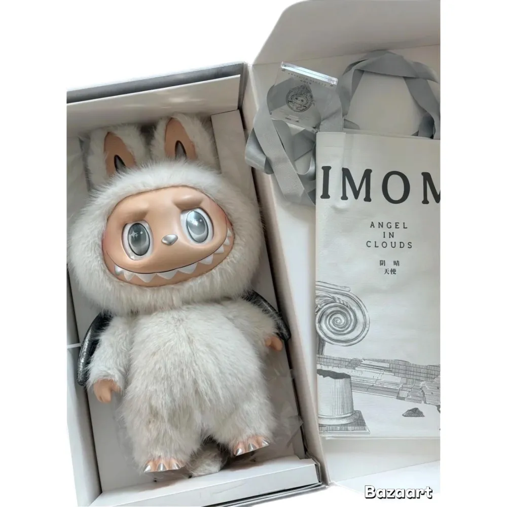 labubu 大天使 ぬいぐるみ 約58cm POPMART 泡泡瑪特】LABUBU Zimomo THE MONSTERS 白天使大天使大