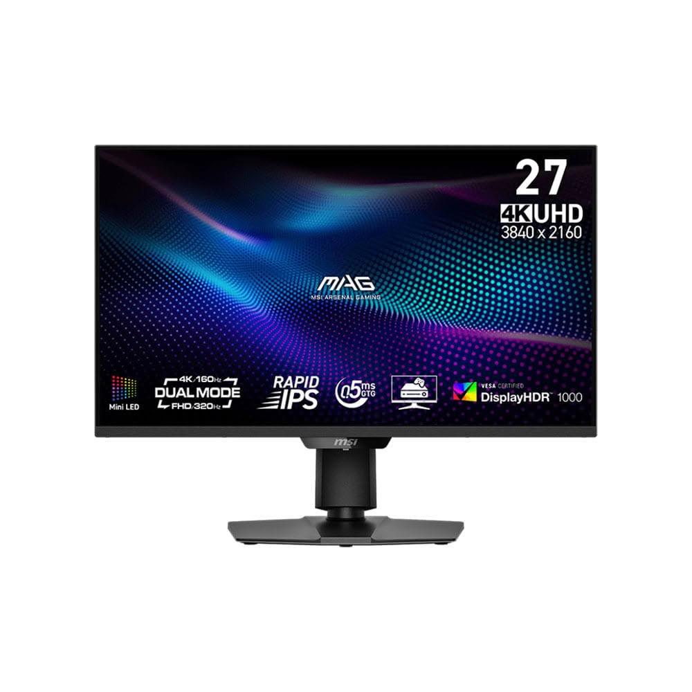 【MSI 微星】MAG 274UPDF E16M  IPS 4K 雙模式電競螢幕 27型 0.5ms/Type-C