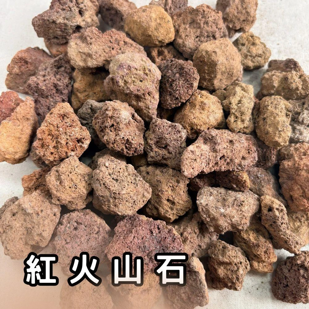 石意景觀石材】紅火山石-19公斤💎紅熔洞石天然洞石石頭過濾石天然石