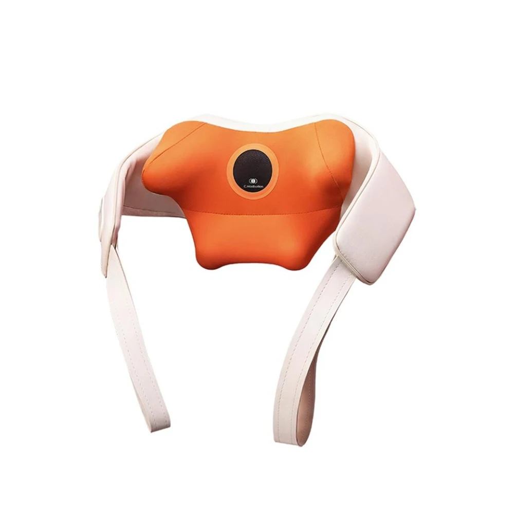 【breo 倍輕鬆】 N6 mini 肩倍樂 一字開肩按摩器｜肩頸按摩 獨家模擬艾灸 按摩直擊穴位｜公司貨