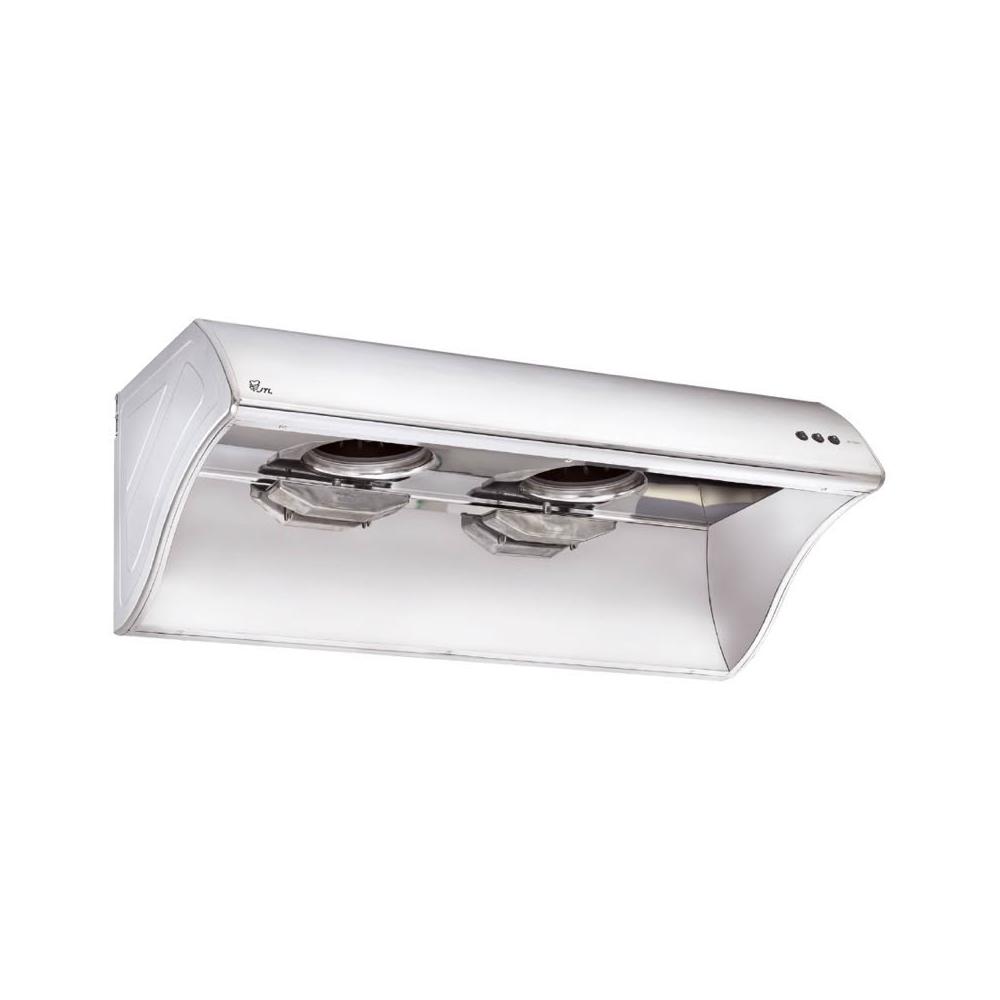 【喜特麗】JT-1202 不鏽鋼油煙機 (含基本安裝)｜斜背式｜120公分｜四呎｜營業用｜超大罩煙區｜28公分大風胃｜LED燈｜