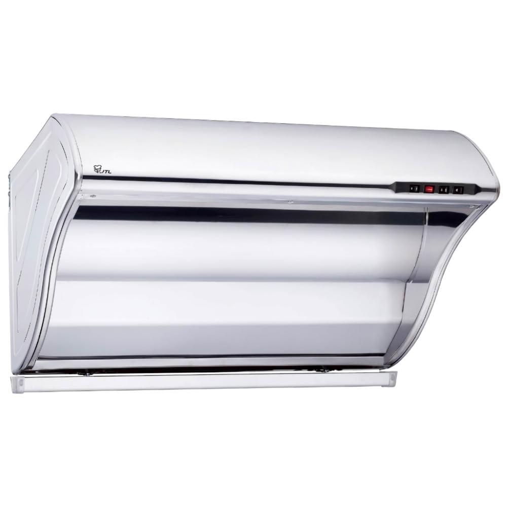 【喜特麗】JT-1700L 斜背式排油煙機 (含基本安裝)｜深罩式｜90公分｜TURBO大吸力｜