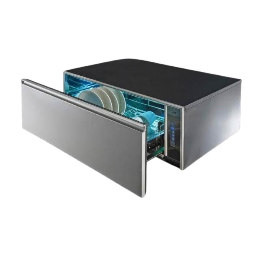 【喜特麗】JT-3018UV 嵌門板橫抽式烘碗機 (含基本安裝)｜抽屜式｜橫抽式｜80公分｜紫外線殺菌｜緩衝式滑軌｜不銹鋼筷架｜