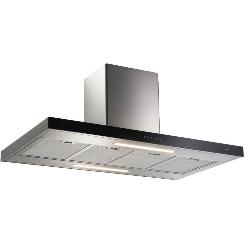 【喜特麗】JT-1126XXI 中島型油煙機 (含基本安裝)｜倒T式｜中島式｜120公分｜二極馬達｜不銹鋼髮絲紋｜延遲關機｜