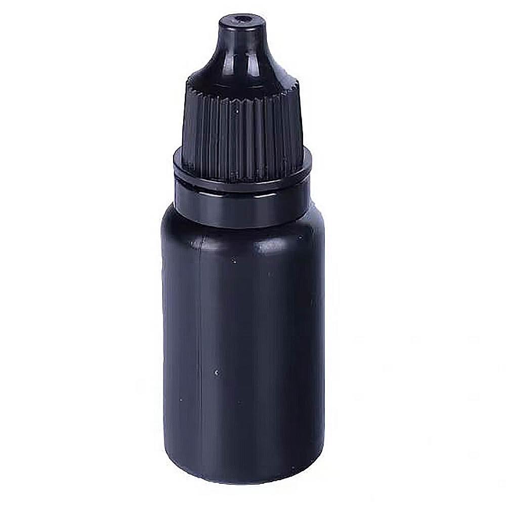 補充印油光敏章專用印油10ml 黑色印油印章印油水性補充印油保密印章墨水印泥可水洗印油M0010