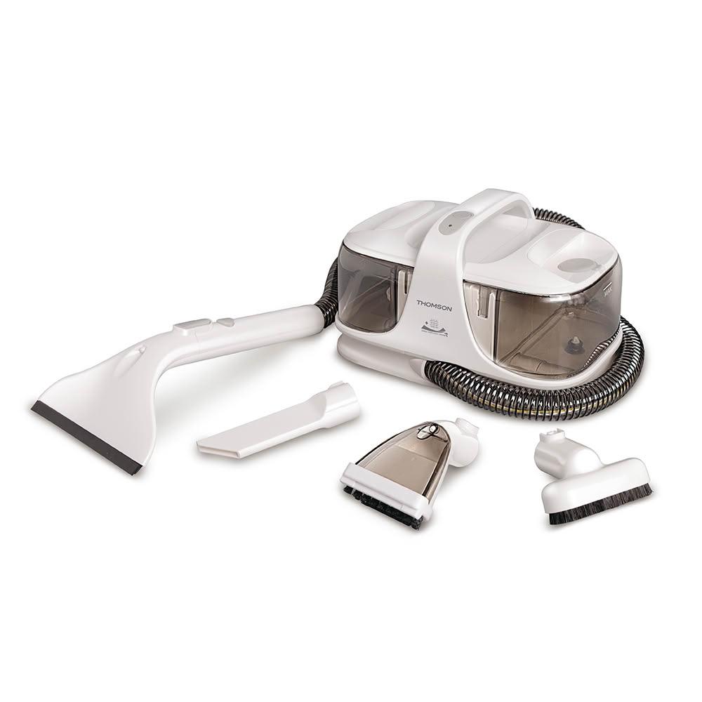 【THOMSON】THOMSON 無線織物清洗機 一鍵給水 車內清潔 布沙發清潔 乾濕兩用 淨汙水箱分離 無線設計 TM-SAV55DW