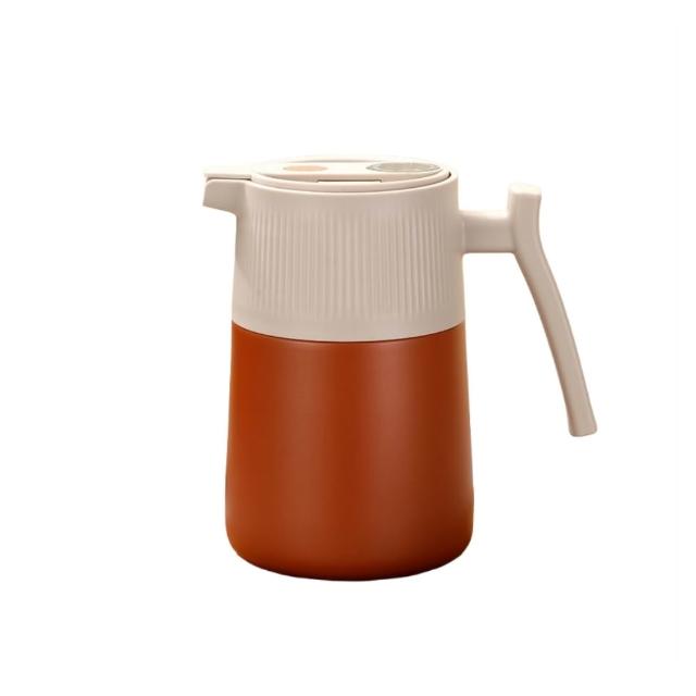 窩居】家用保溫杯316不鏽鋼燜茶壺智能顯溫1.8L大容量辦公室泡茶暖水壺