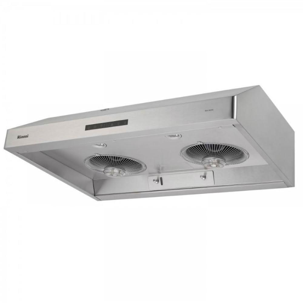 【林內】RH-8036AS 深罩式蒸氣水洗排油煙機 (含基本安裝)｜斜背式｜80公分｜深罩攏煙｜蒸氣除油｜觸控按鍵｜