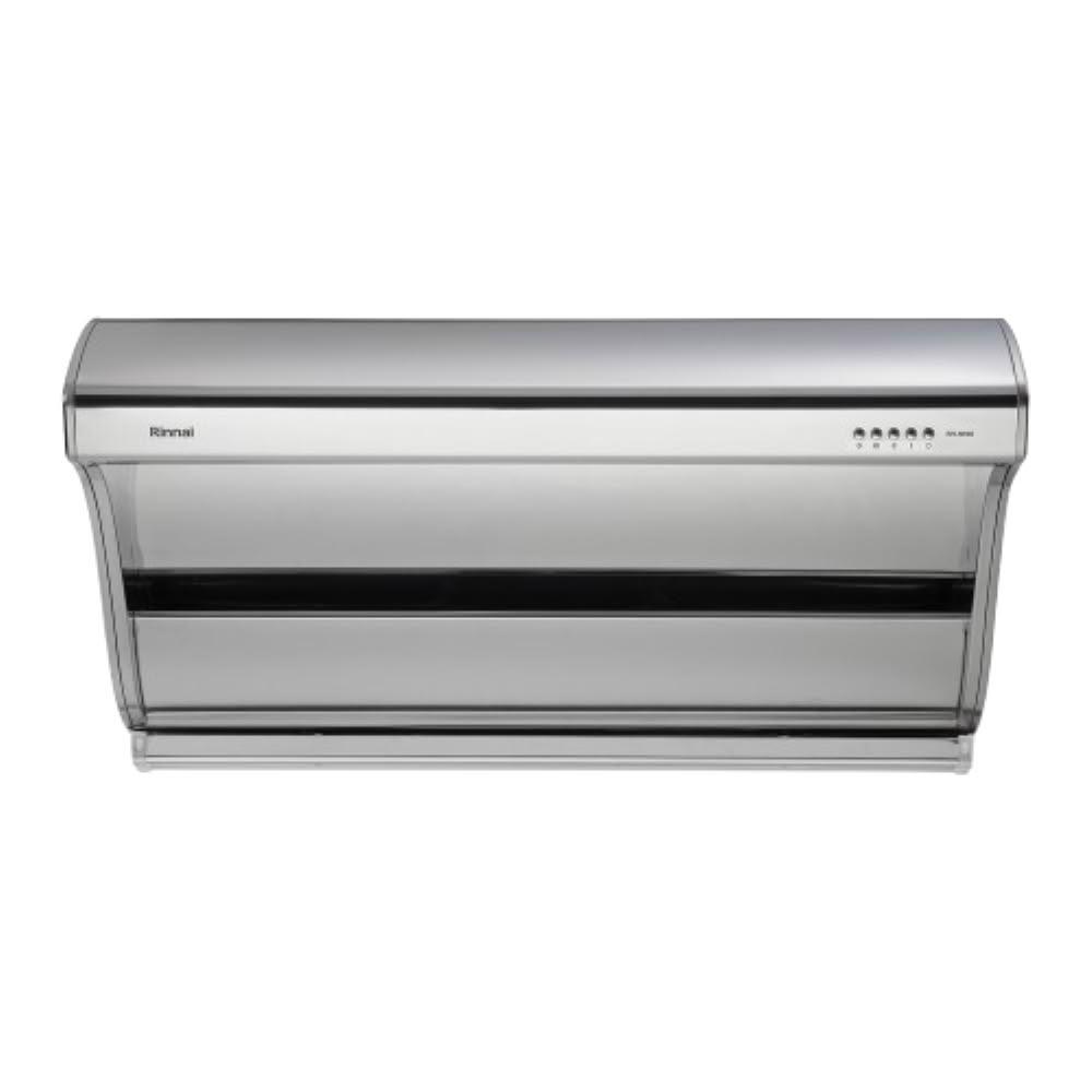 【林內】RH-8190 深罩式高速馬達排油煙機 (含基本安裝)｜斜背式｜80公分｜深罩攏煙｜大吸力｜無油網設計｜