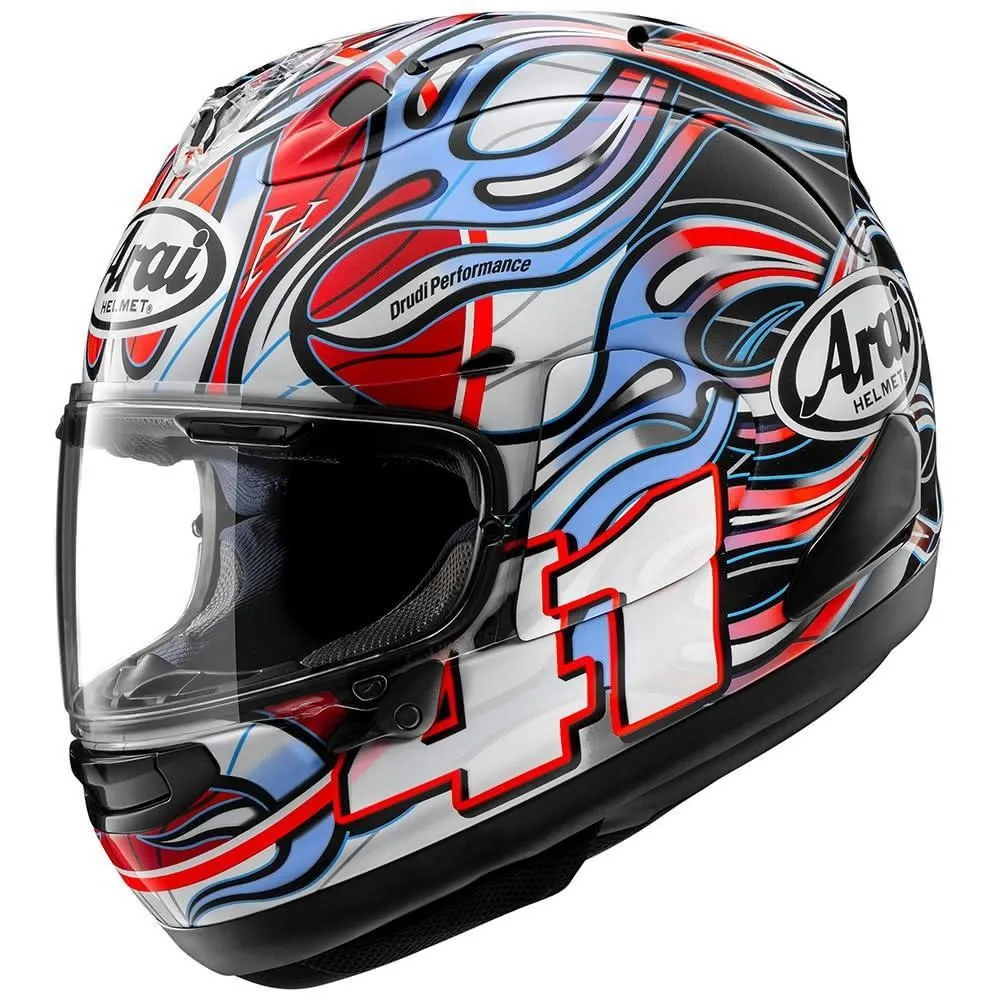 Arai】RX-7X HAGA WSBK 藍火焰紅藍火芳賀紀行全罩安全帽公司貨