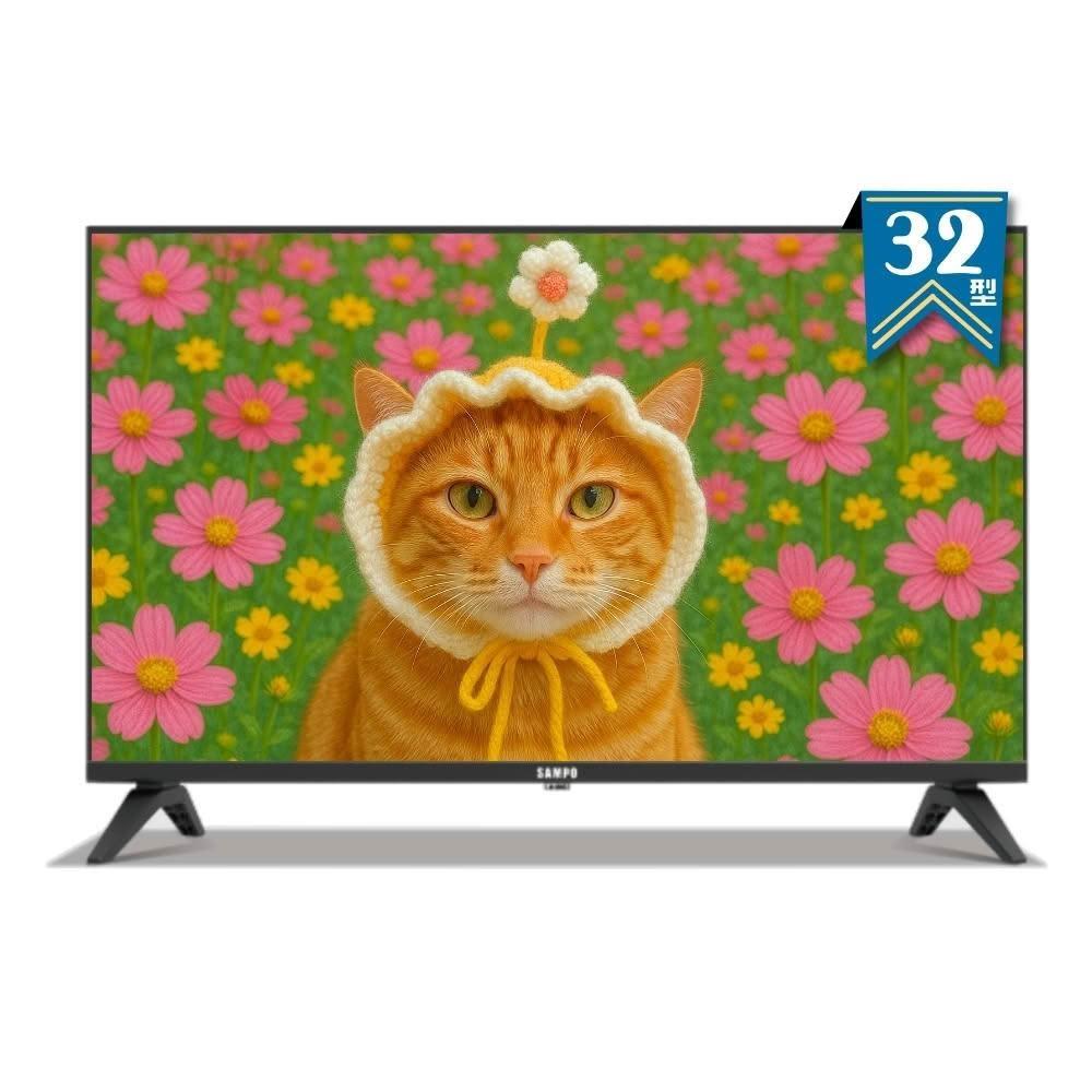【SAMPO 聲寶】32型HD杜比音效液晶顯示器 EM-32FD630《特價福利品》