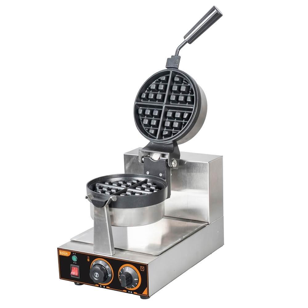 【Kolin 歌林】kolin歌林 商用不銹鋼真厚片翻轉鬆餅機(KT-KYR01)