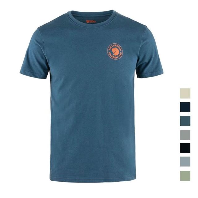 【Fjallraven】北極狐 1960 Logo T-shirt 男有-機棉T恤 多色 短袖上衣(87313)