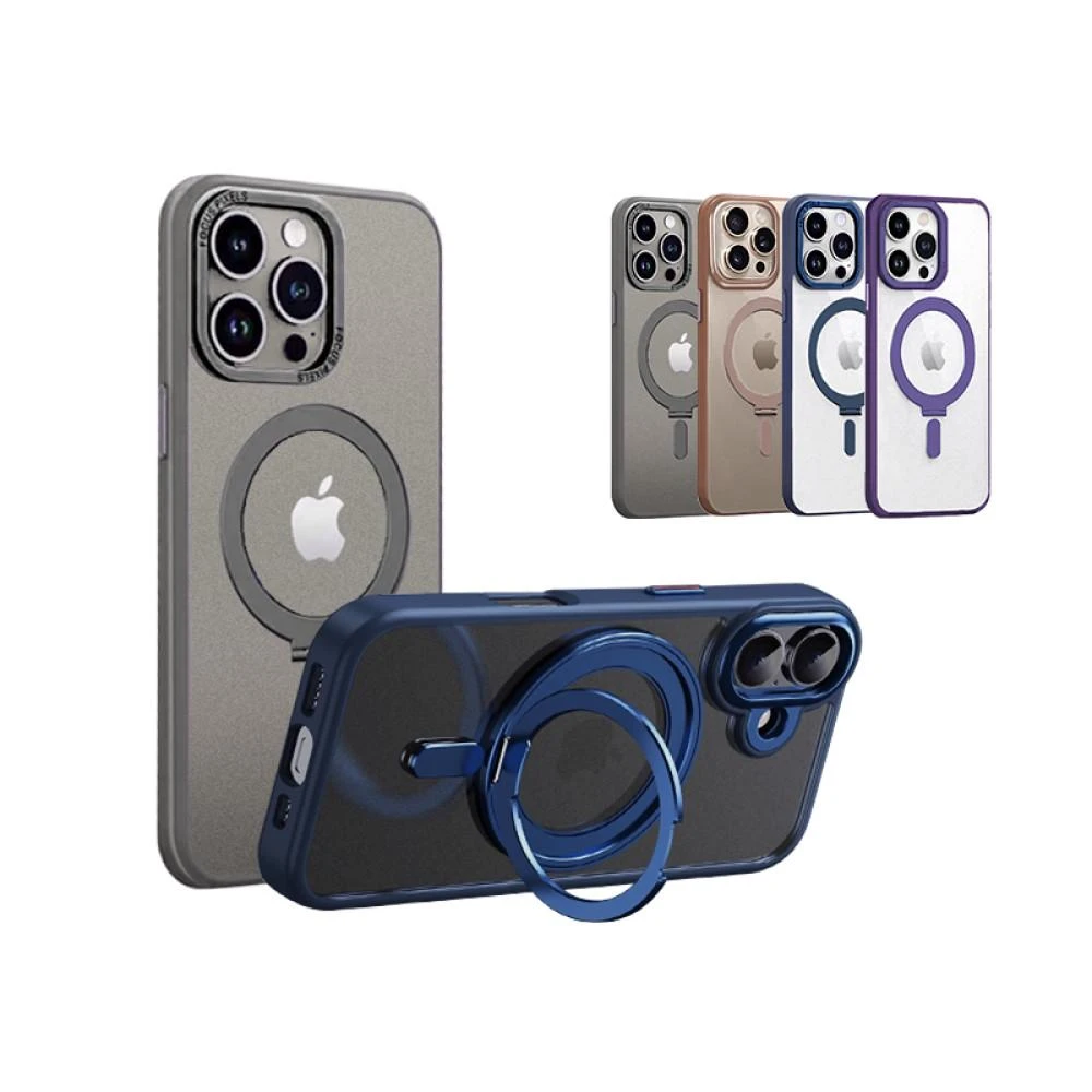 【貼膜達人】蘋果 360度旋轉磁吸支架殼 Magsafe 手機保護殼 適用 iPhone i17 16 15 14 13 12 11