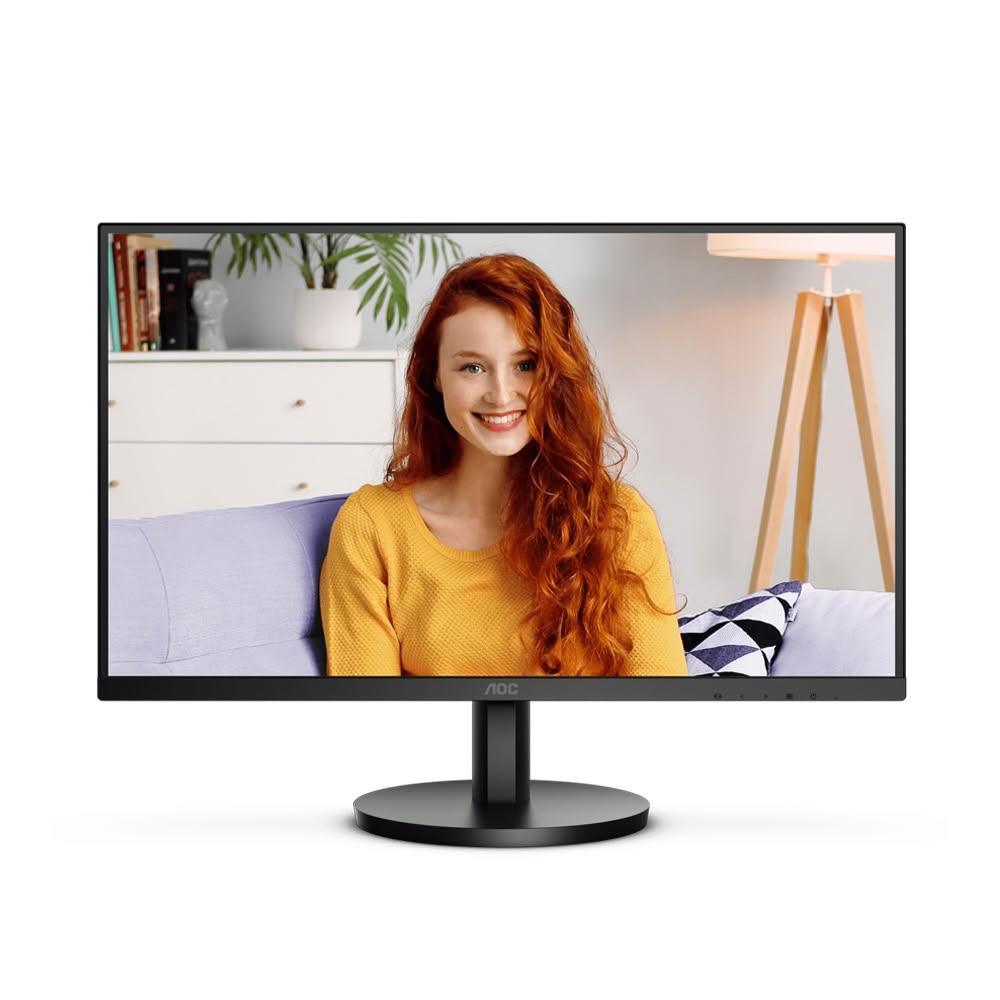 AOC Q27B3S2 AOC Q27B3S2 27吋 IPS 面板顯示器,採用 2560x1440 2K 解析度與 100Hz 更新率,提供清晰流暢的視覺體驗。具備抗藍光護眼功能、廣視角 178° 與 Adaptive-Sync 技術,適合辦公、追劇與學生使用。窄邊框超薄設計,支援 VESA 壁掛,三年保固,CP 值高首選。