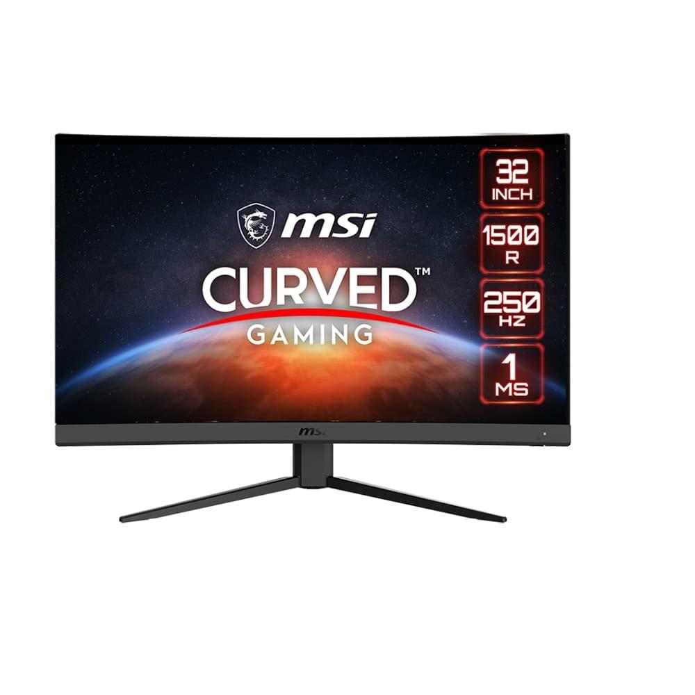 【MSI 微星】G32C4X 曲面電競螢幕(32吋 250Hz VA FHD 1ms HDR 1500R 電腦螢幕 遊戲螢幕)