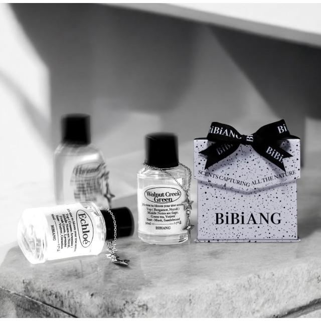 韓國Bibiang香水EDP淡香精自然調香金屬掛墜50ml