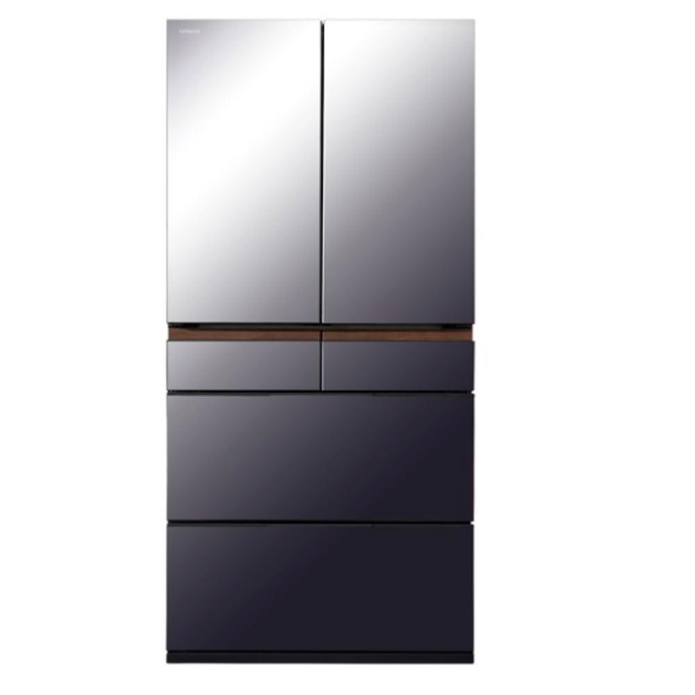 【HITACHI 日立】HITACHI 日立 662L 一級能效日製變頻六門冰箱 RGG670TJ-XM紫鏡