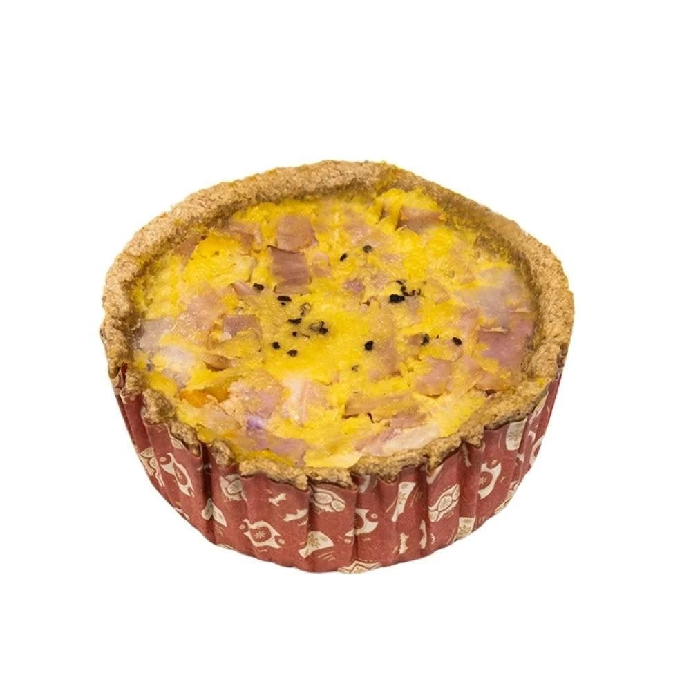 【米林香】無麵粉麥麩皮麵包塔 冷凍出貨 一顆63大卡|淨碳1.7g 無澱粉無蔗糖 飽足感主食 台式麵包