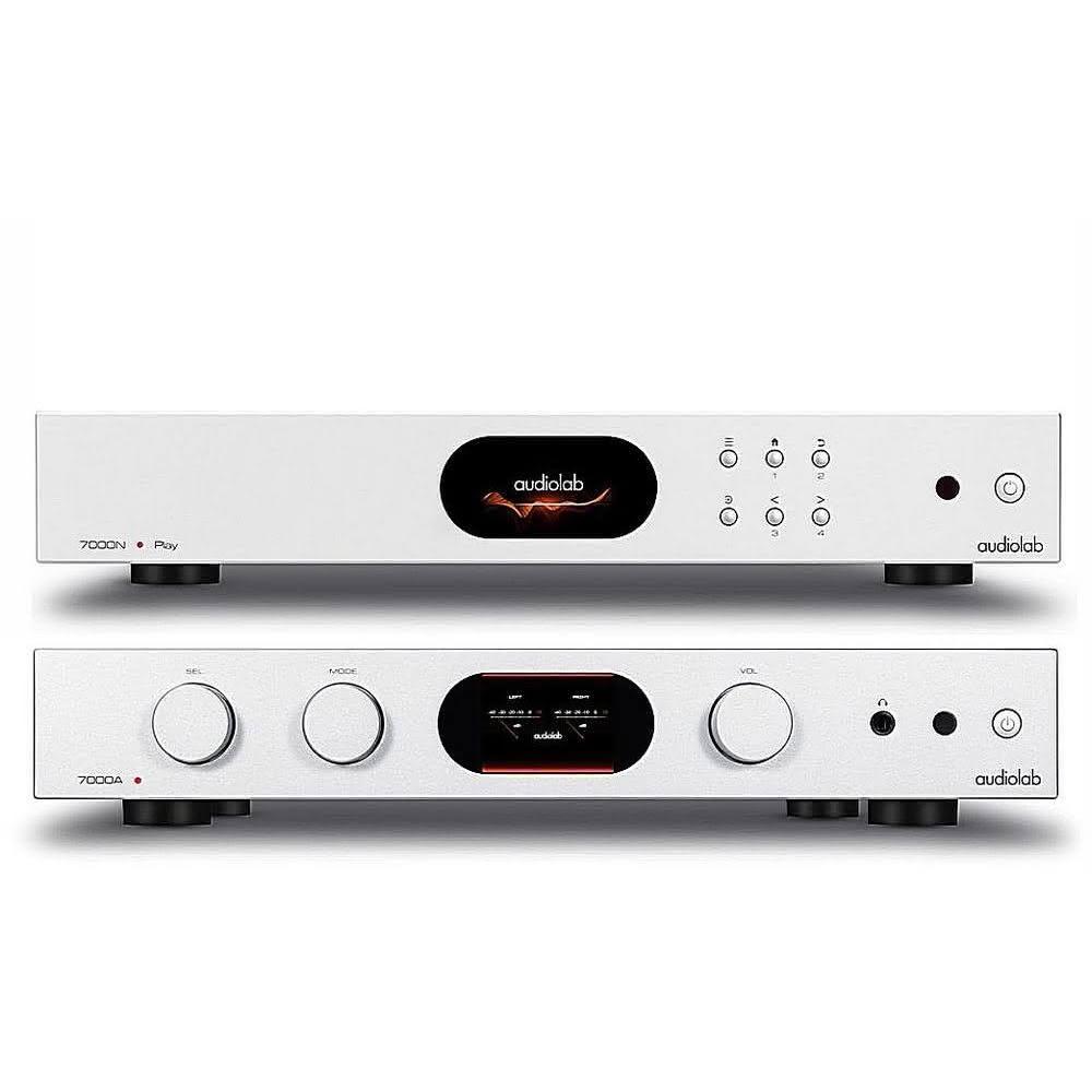 Audiolab 7000A 藍芽綜合擴大機 + 7000N 串流播放機 - 串流音樂組合