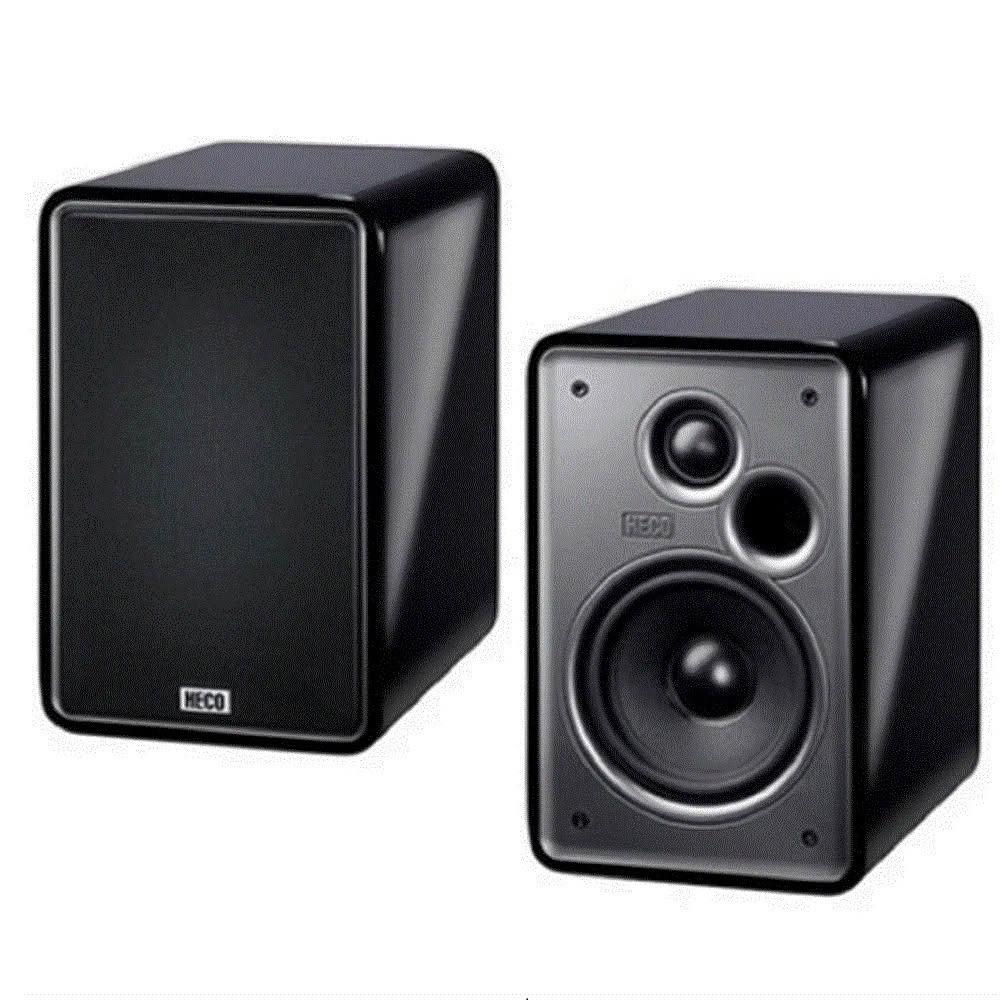 HECO Music Colors 100 HECO Music Colors 100 是一款創意造型的書架型鑑聽喇叭,適合劇院系統使用。支援主喇叭與環繞喇叭功能,提供立體聲輸出。配備1吋高音單體與4.5吋中低音單體,尺寸為150×235×200 mm(W×H×D),重量3.75 kg,黑色系外觀。產地中國,保固1年。以上規格以實際出貨為準。