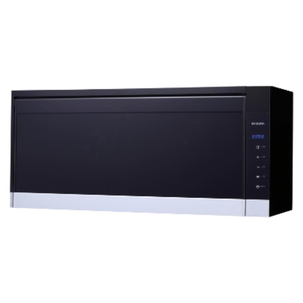 【SAKURA 櫻花】Q-7583XL 殺菌烘碗機 (含基本安裝)｜90公分｜紫外線+臭氧殺菌｜玻璃觸控｜