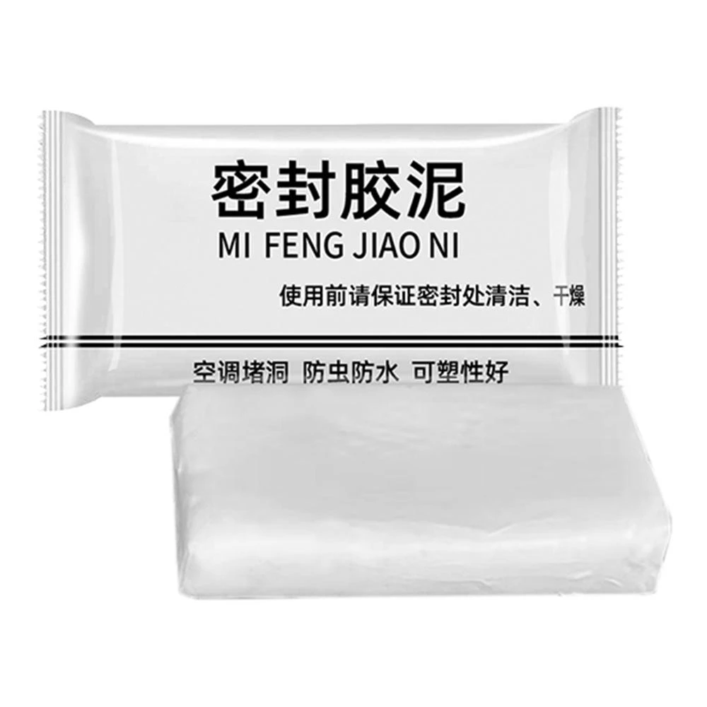 【COLOR ME】白色密封膠泥 10個/組(密封膠泥 封實膠 密封橡皮膠泥 修補土 補牆洞 洞口填補 水管孔封堵 防水補牆 裝修冷卻膠 )