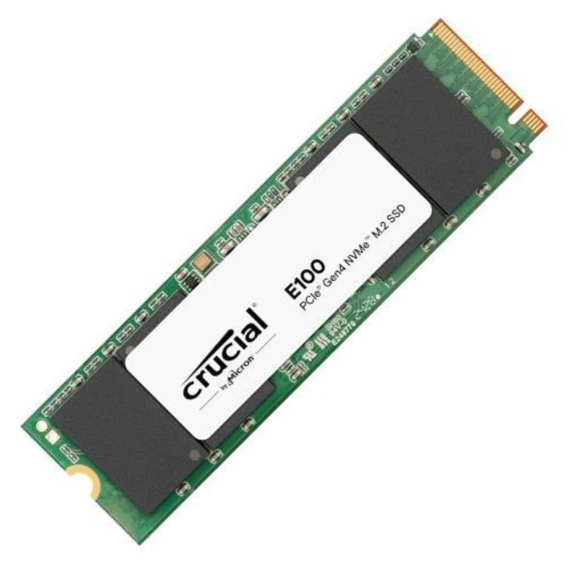 【Crucial 美光】E100 2TB Gen4 PCIe 4.0 讀:5000M/寫:4500M 五年保 SSD