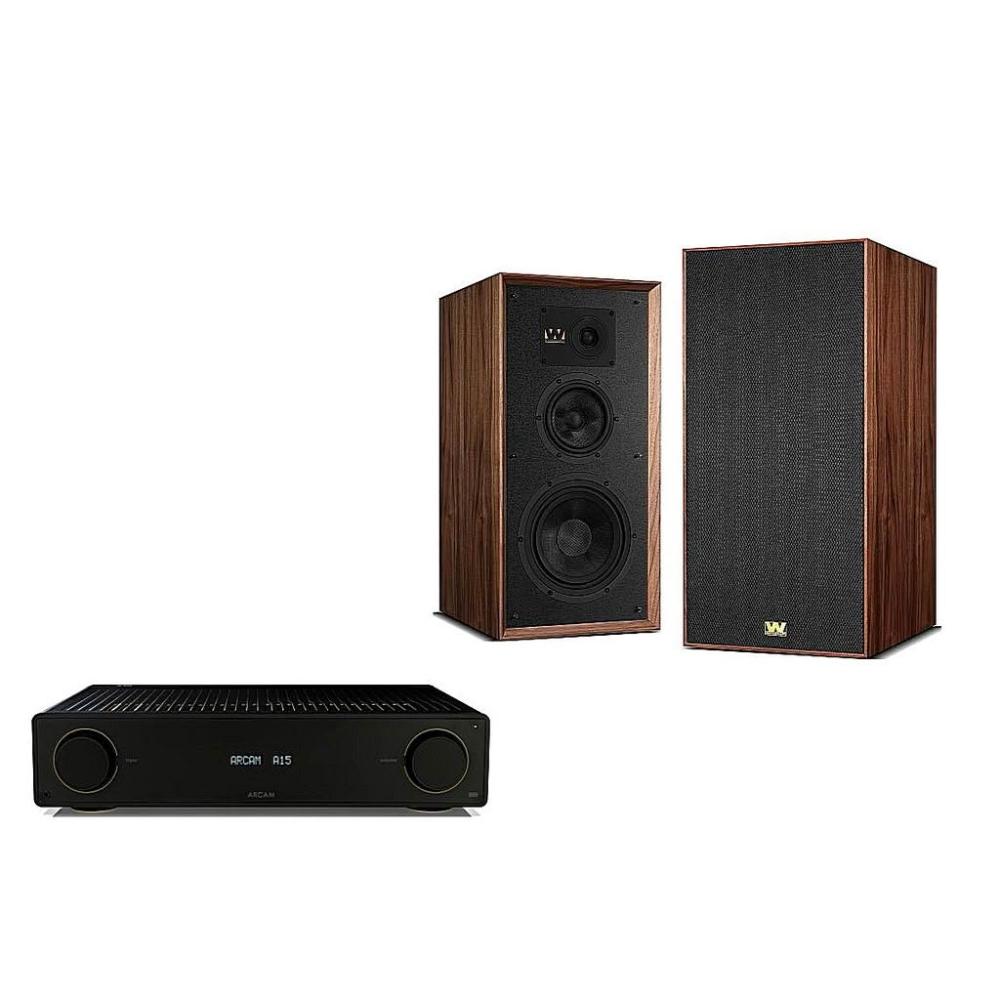 【Wharfedale】Super Linton 喇叭 + Arcam A15 綜合擴大機 - 附贈品
