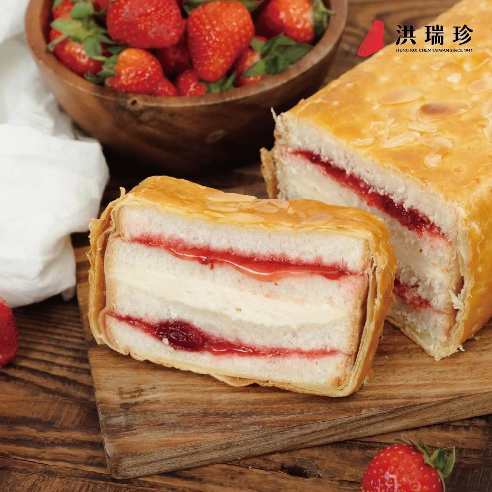 【洪瑞珍】國民酥酥-草莓奶酪500g/盒