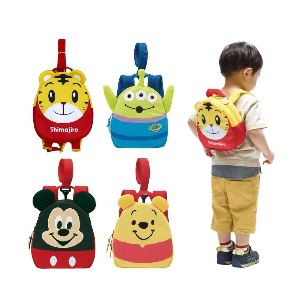 【Skater】日本進口 兒童防走失後背包牽繩設計 安全扣設計