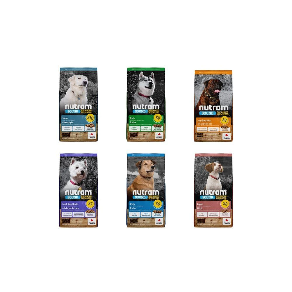 【Nutram 紐頓】S2/S6/S7/S9/S10 幼犬 / 成犬 / 老犬 犬糧 狗糧 犬飼料 狗飼料 2kg 小包
