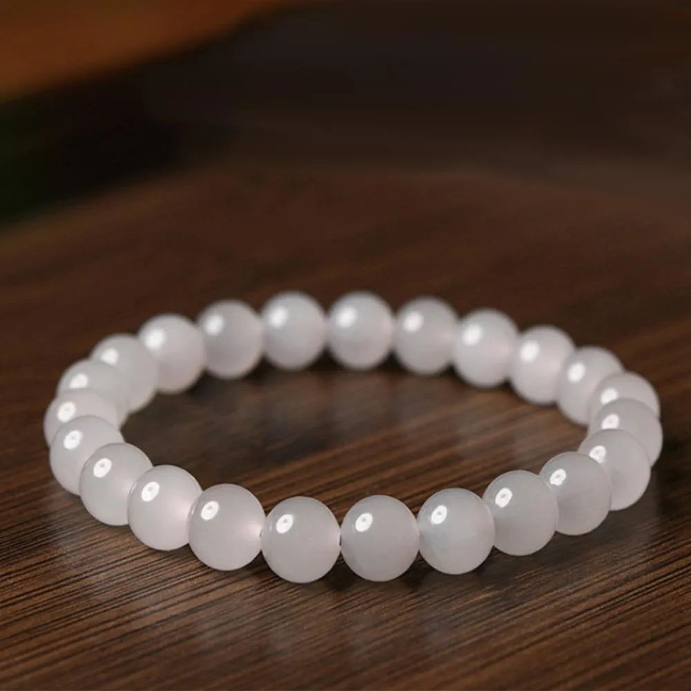 Paiya 派亞】8-10mm天然和田玉煙紫手串附簡體字鑑定證書不可加量