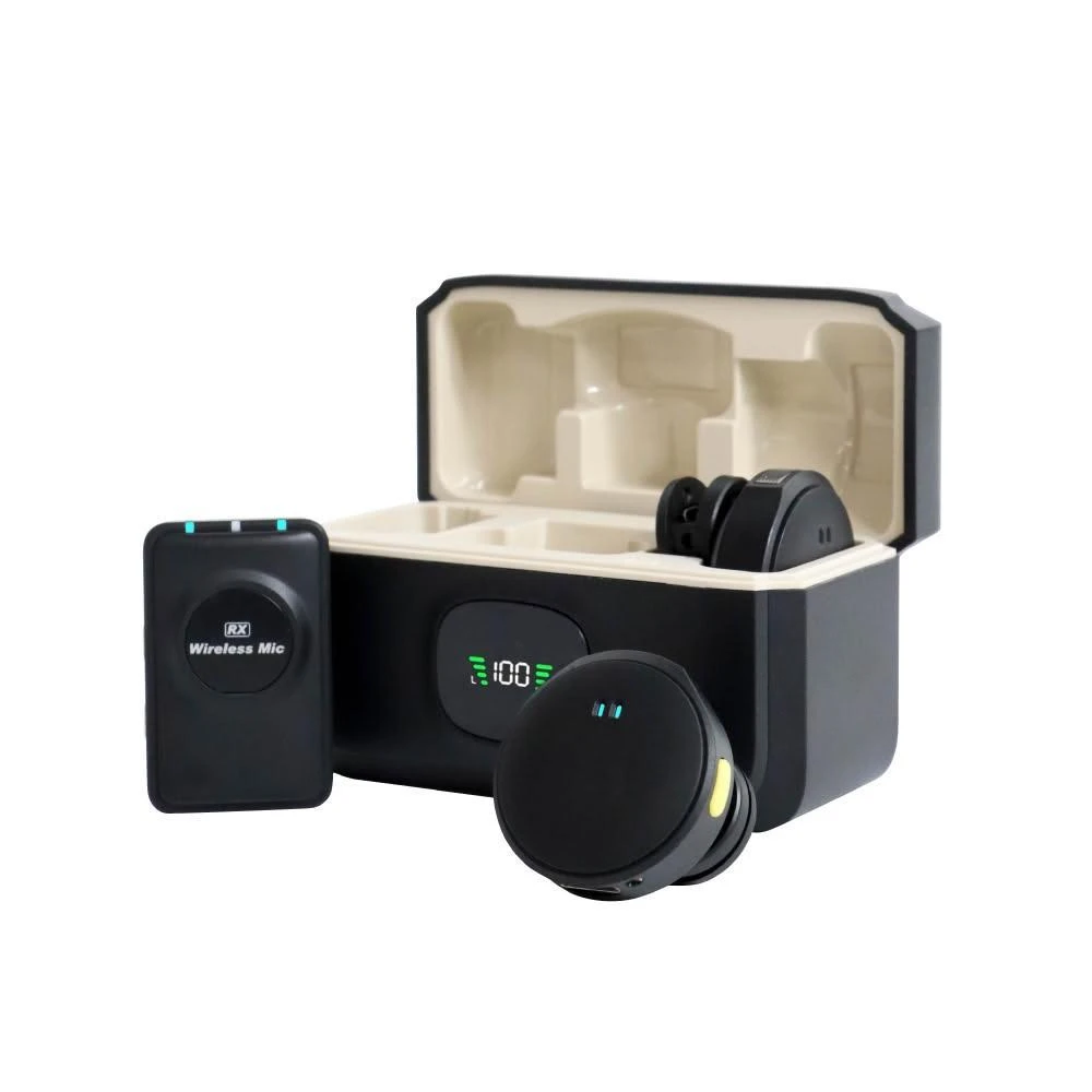 【DTAudio】專業版無線收音麥克風 蘋果安卓 相機通用 自動配對 即插即用 電影級音質 雙重降噪 直播 街訪 短影音