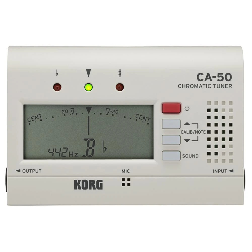 【KORG】非凡樂器 / CHROMATIC TUNER 烏克吉他貝斯管弦樂調音器 CA-50+拾音夾 / 公司貨