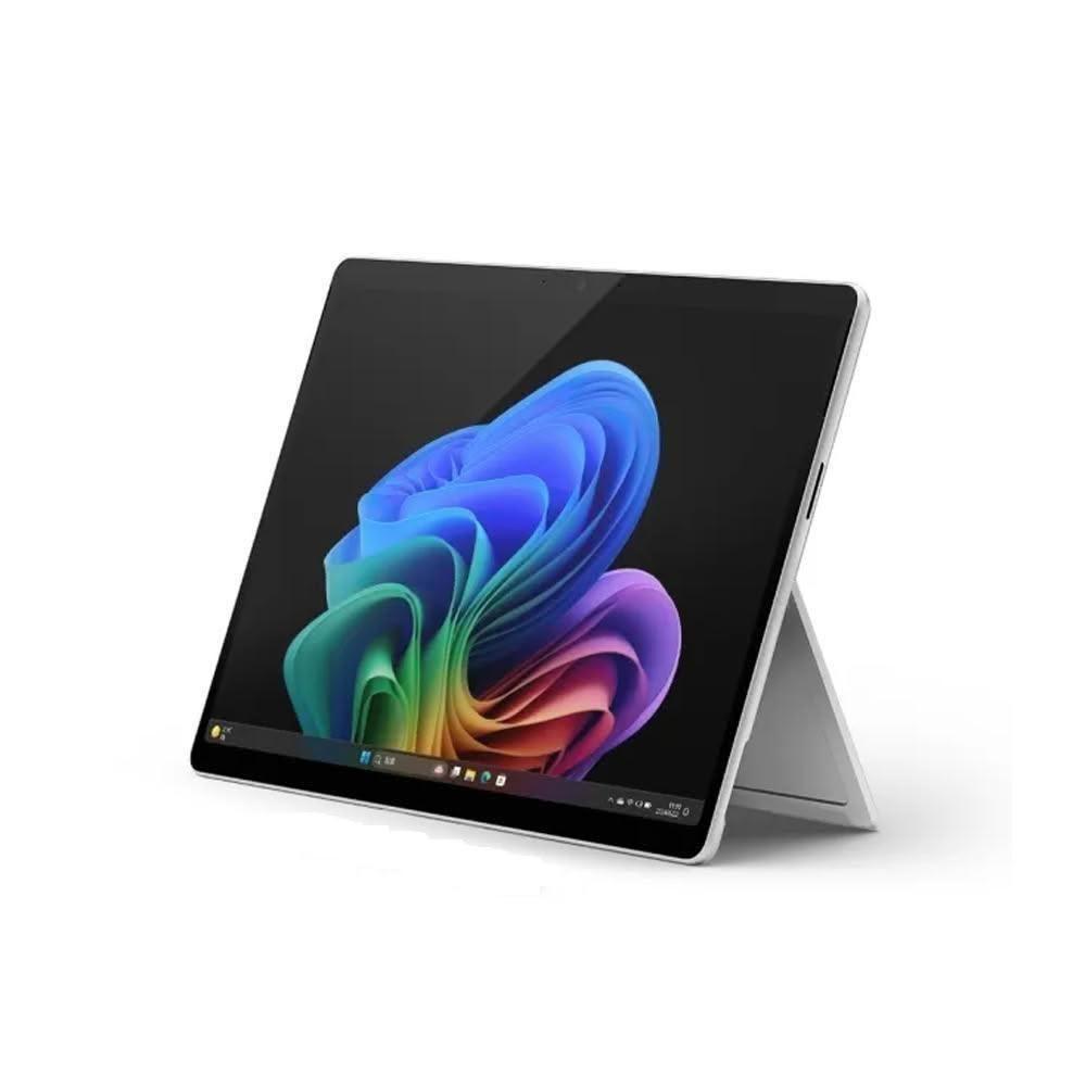 【Microsoft 微軟】板岩灰鍵盤+Surface Pro 12 12吋-白金(Snapdragon X Plus/16G/512G/W11)