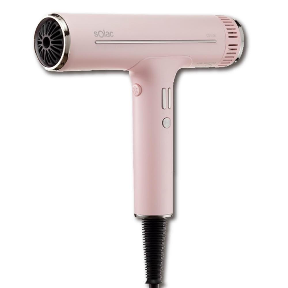 【SOLAC】專業負離子吹風機 SD-1000 頂級沙龍 速乾護髮 極輕美型 大風量 附烘罩造型組 SD1000_Kimi極美職人推薦