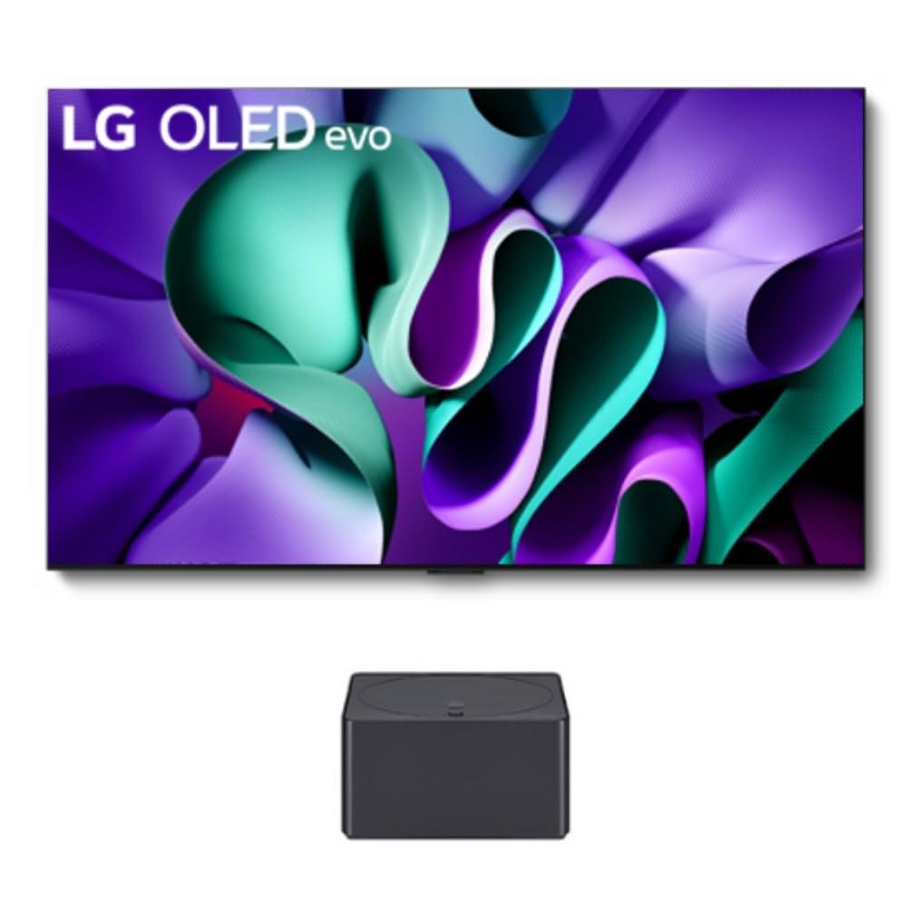 【LG 樂金】(含壁掛安裝+附原廠壁掛架)77吋OLED 4K(不含電視底座)連網智慧顯示器OLED77M4PTA