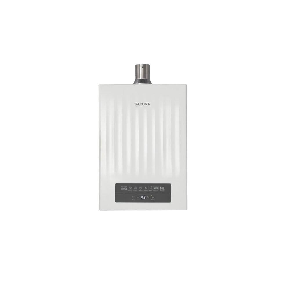 【SAKURA 櫻花】DH1635H 16L 四季溫 智能恆溫 熱水器 限定區域送基本安裝