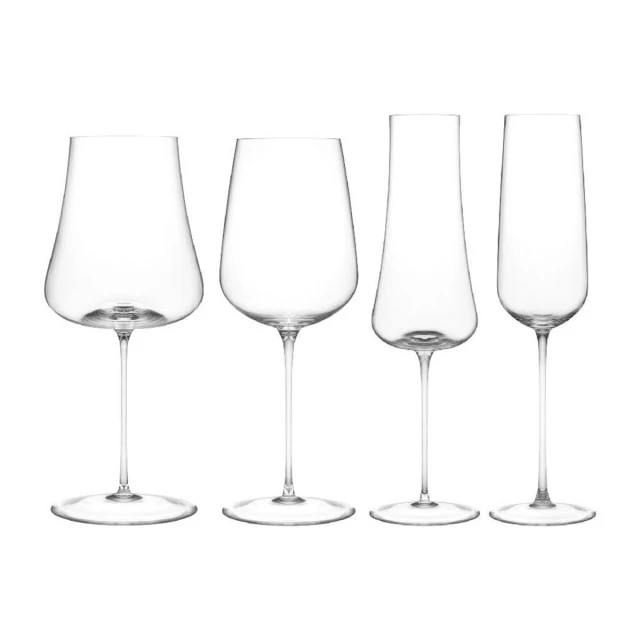 【NUDE】水晶手工杯 300ml/450ml/550ml/700ml 葡萄酒杯 紅酒杯 白酒杯 高腳杯 波爾多杯 氣泡酒杯 香檳杯