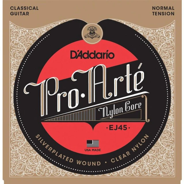D'addario EJ45 古典吉他弦 標準張力 中張力 尼龍弦 28-43 吉他弦 公司貨