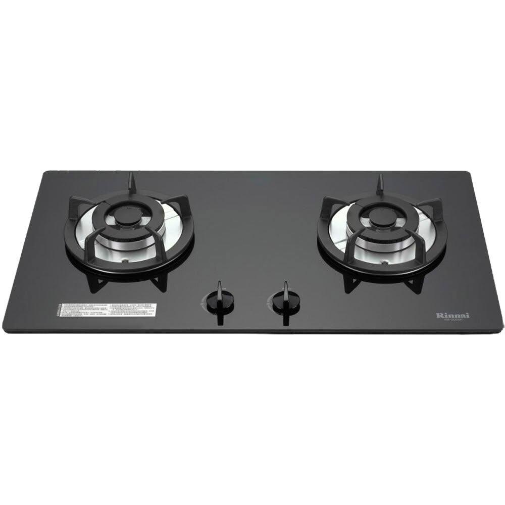 【林內】RB-202GH 防漏檯面爐 瓦斯爐 黑色強化玻璃面板 限定區域送基本安裝